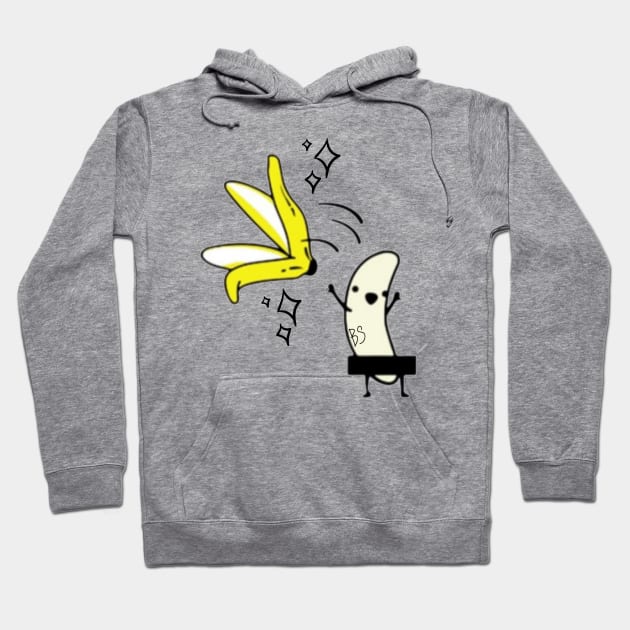 Banana Sparkles Karaoke Gods Hoodie by jennifersoldner